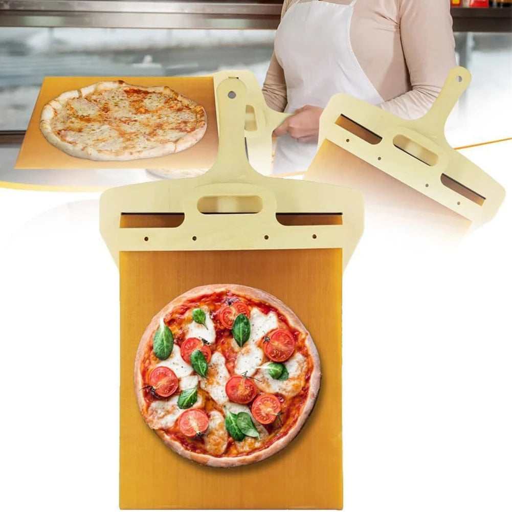 Gudyshop - Pizza Schieber & Antihaft Pizza Schneidebrett